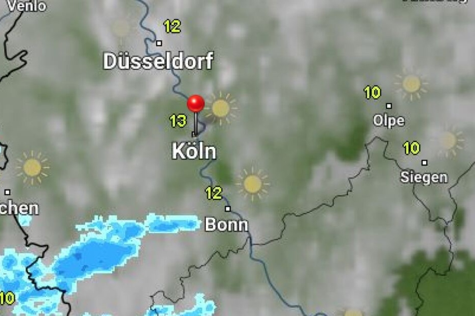 Die Wetterkarte von WetterOnline.de für den Mittwoch.
