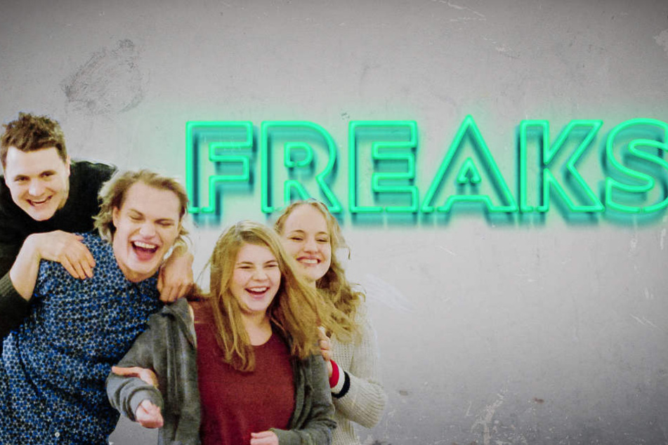 FREAKS von funk/Bavaria; v.l. Phil Laude, Wilson Gonzalez Ochsenknecht, Runa Greiner, Luise von Finckh