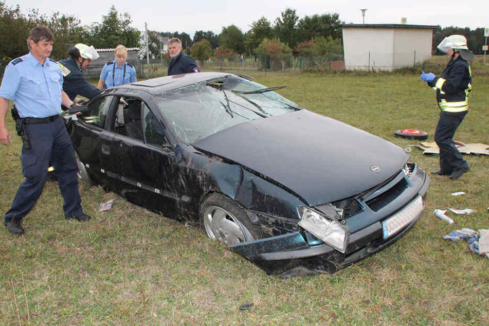Ein Opelfahrer hat in Lohsa die Kontrolle über seinen Wagen verloren.