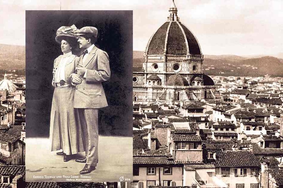 Luise heiratete 1907 den zwölf Jahre jüngeren Komponisten Enrico Tosell- Die Ehe hielt gerade mal ein Jahr, der gemeinsame Sohne blieb beim Vater.