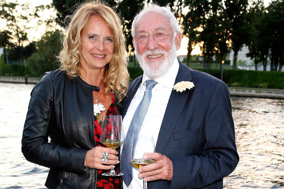Spätes Liebesglück: Dieter Hallervorden (81) und Christiane Zander (46).