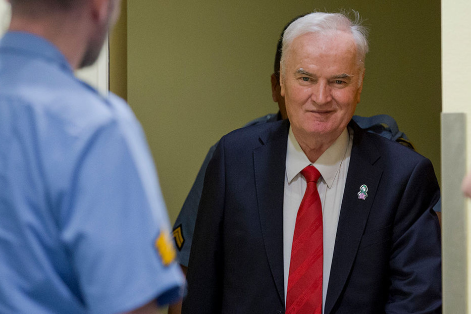 Ex-General Ratko Mladic (75) wurde zu lebenslanger Haft verurteilt.