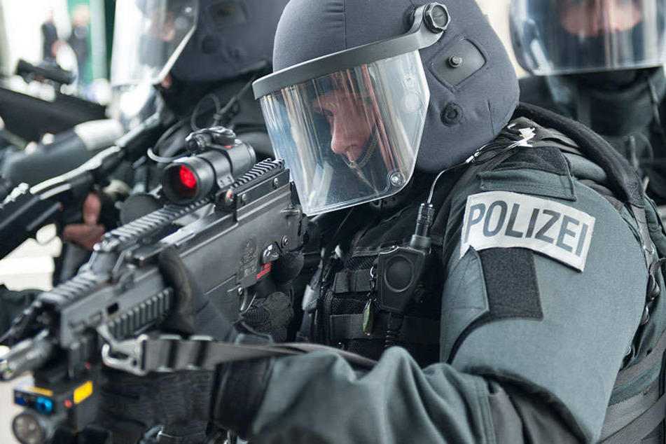 Das SEK nahm den Mann fest. (Symbolfoto)