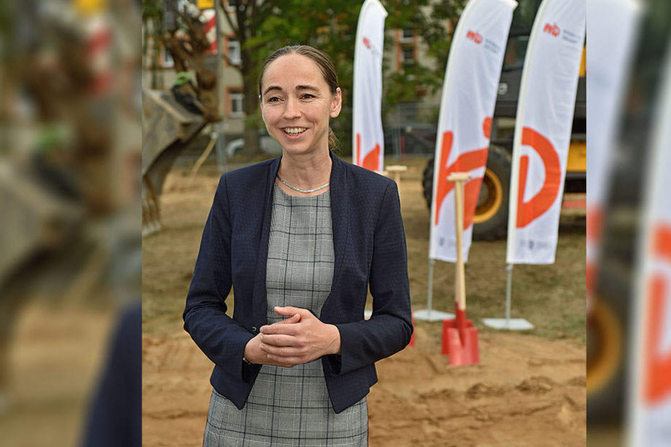 Dresdens Sozialbürgermeisterin Kristin Kaufmann (42, Linke).