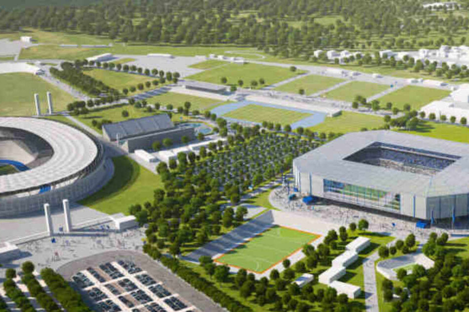 Hertha BSC favorisiert den Olympiapark ist aber offen für weiter Standorte.