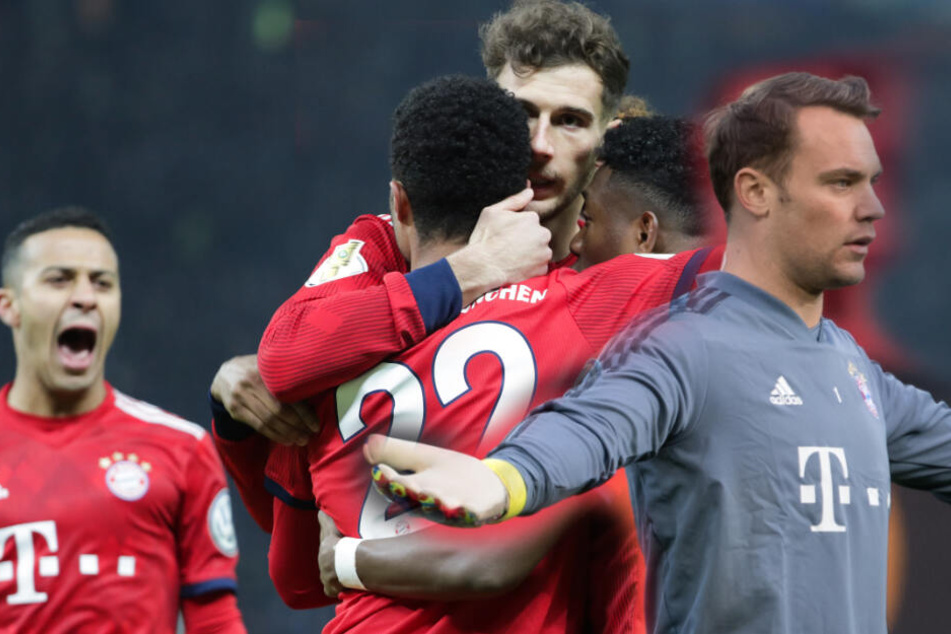 Der FC Bayern reist mit ausgedünntem Kader nach Gladbach; Manuel Neuer (r.) ist allerdings mit dabei. (Bildmontage)