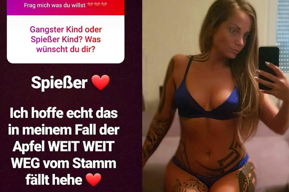 Schwesta Ewa ist für freizügige Instagram-Posts bekannt, doch als Mutter wird sie wohl streng sein.