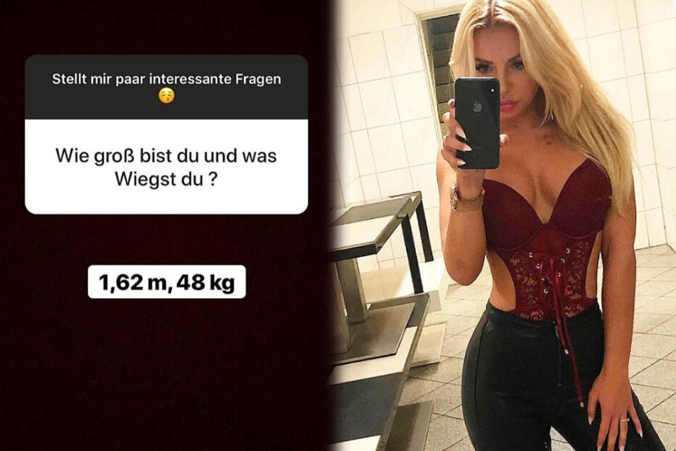 Die Fotomontage zeigt zwei Screenshots aus dem Instagram-Profil von Sabi.