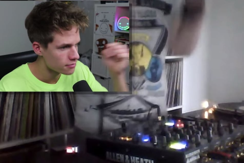 Ein DJ war einer der wenigen Lichtblicke unter den vielen Nackten.