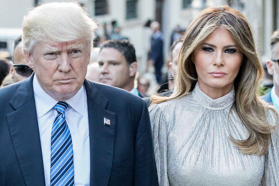 Die Trumps am 26.5.2017 in Sizilien. Ist ihre Ehe kaputt?