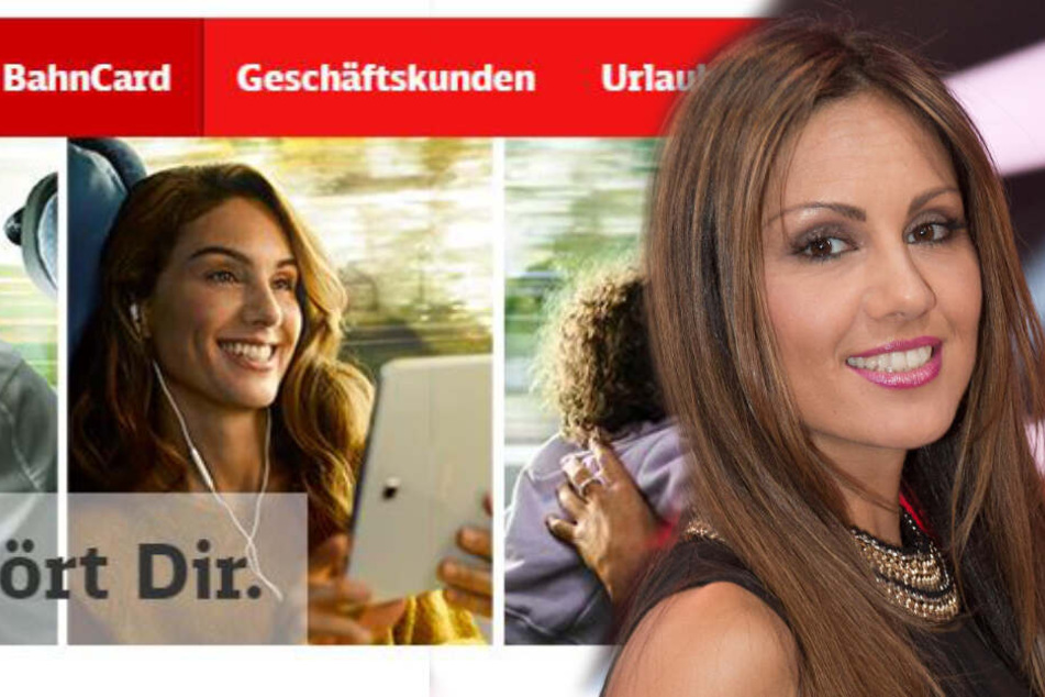 Nazan Eckes ist eines der Werbegesichter der Deutschen Bahn.