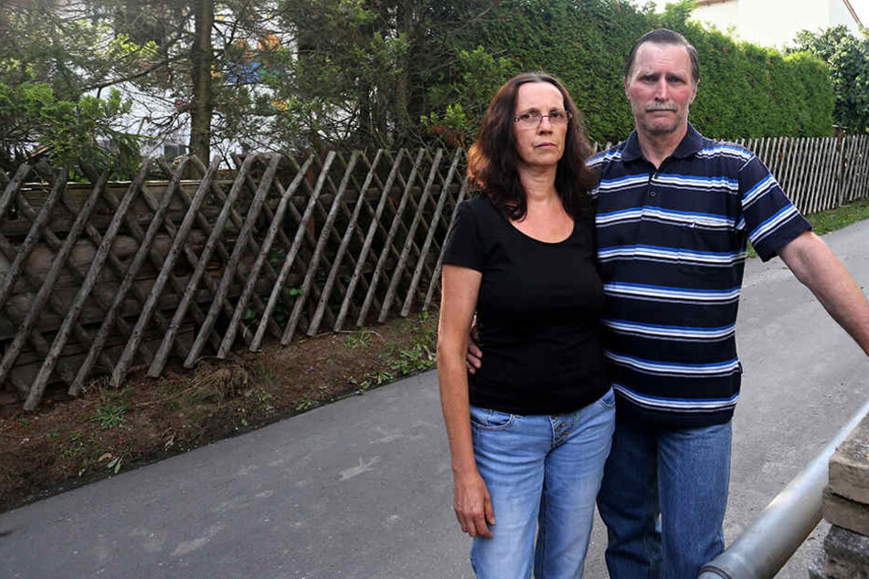 Anett (53) und Gerd Schacht (58) retteten ihre Nachbarn vor dem Feuer-Tod.
