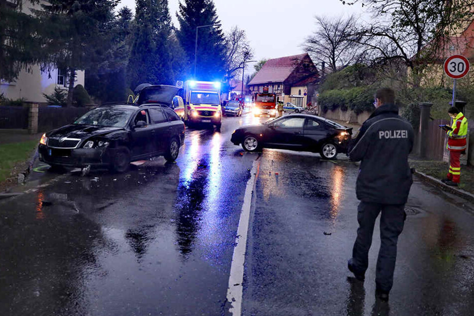 Unfall auf der Königsbrücker Landstraße!