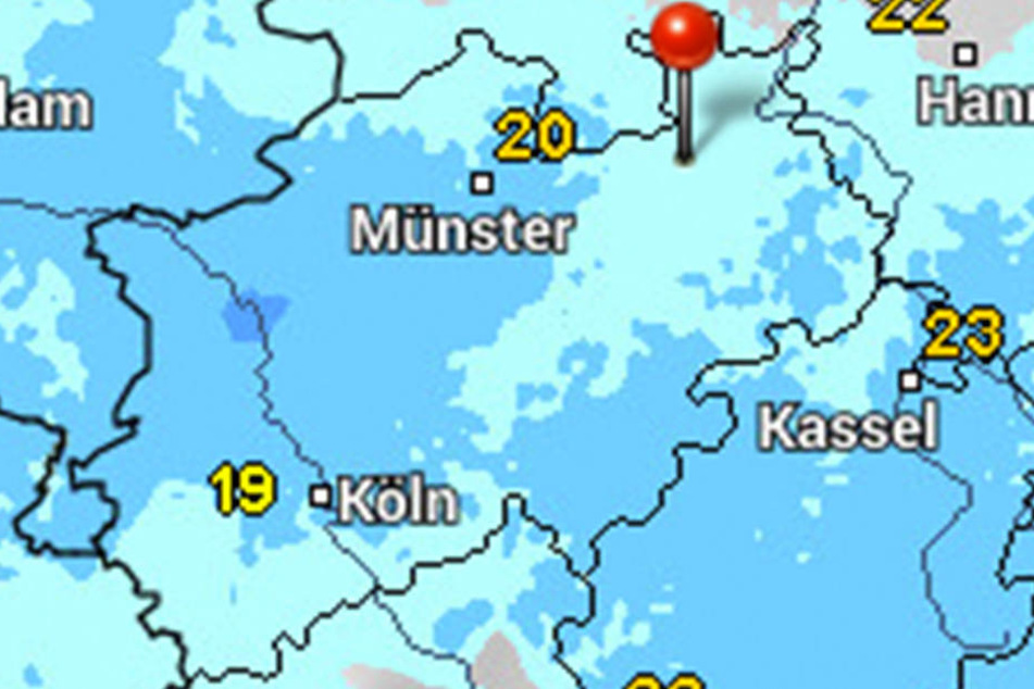 Es wird kühler und regnerisch in der kommenden Woche.