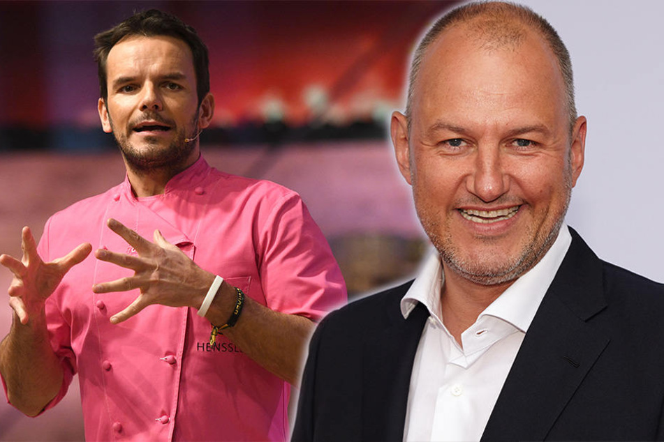 Was wohl Steffen Henssler (l.) und Frank Rosin dazu sagen?