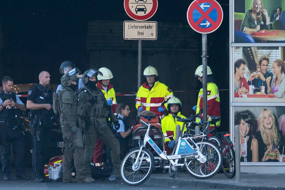 Der Täter wurde schwerst verletzt und musste wiederbelebt werden.