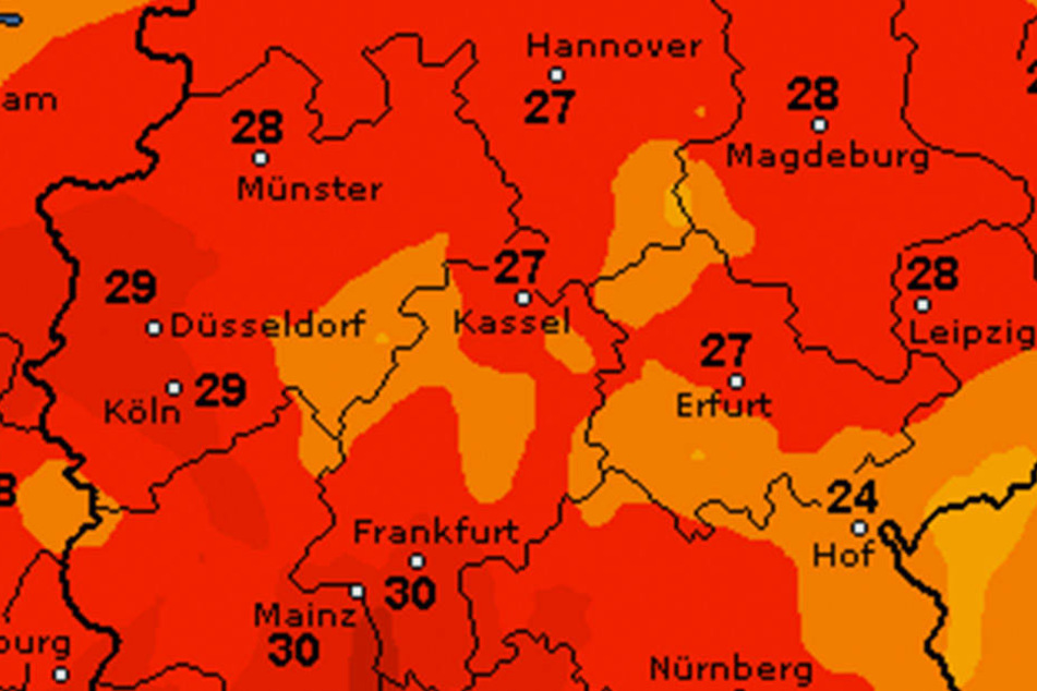 Endlich! Jetzt wird es nochmal richtig warm in OWL. Am Dienstag bis zu 27 Grad.
