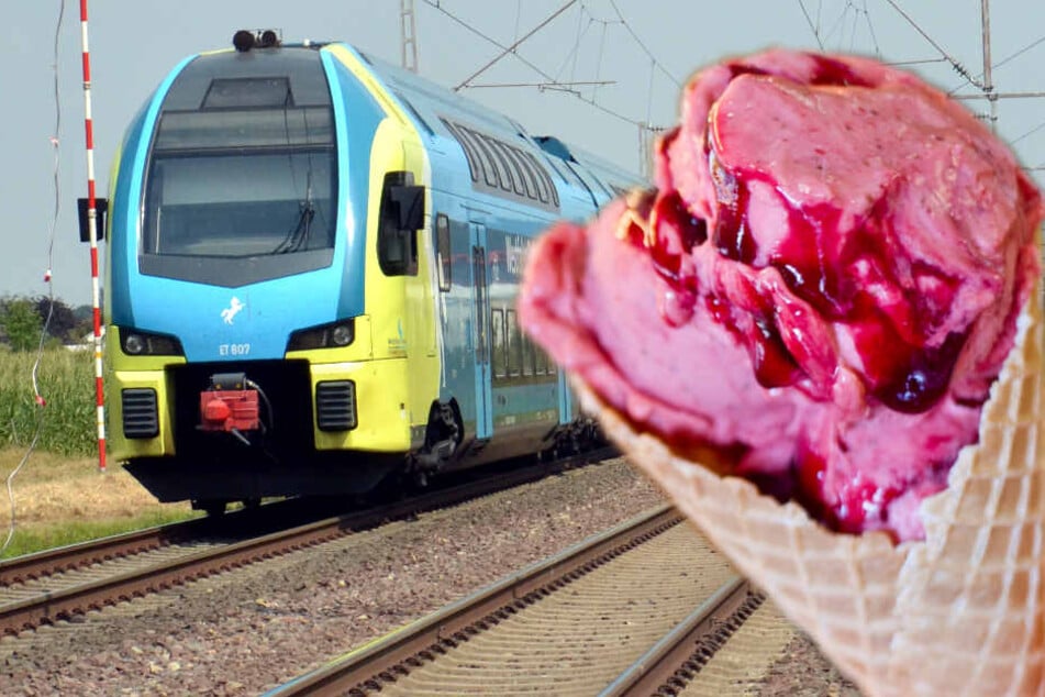 In der Westfalenbahn bekommen Reisende Eis geschenkt. (Symbolbild)