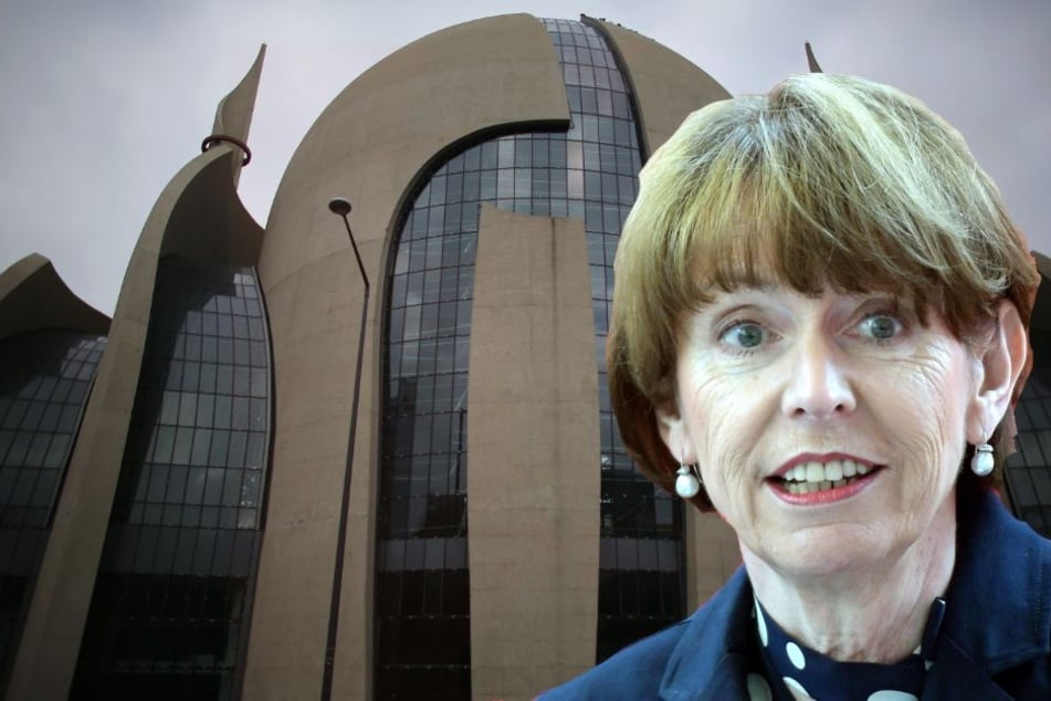 Die Kölner Oberbürgermeisterin Henriette Reker (61) kommt nicht zur Moschee-Eröffnung (Bild-Montage).