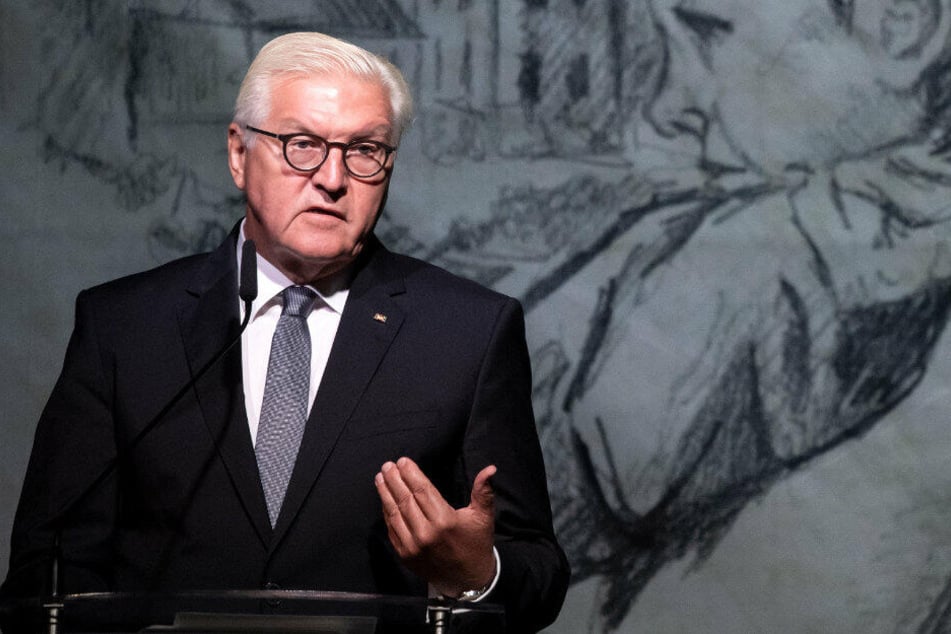 Bundespräsident Frank Walter Steinmeier bat in Wielun Polen um Vergebung.