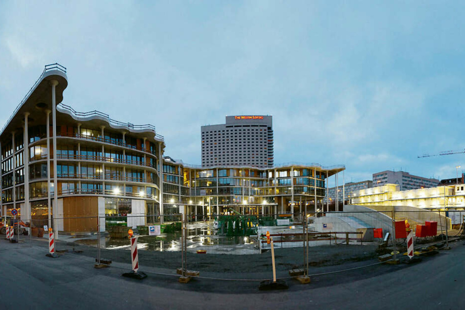 Das ist der aktuelle Stand der Bauarbeiten der Sächsischen Aufbaubank (SAB).