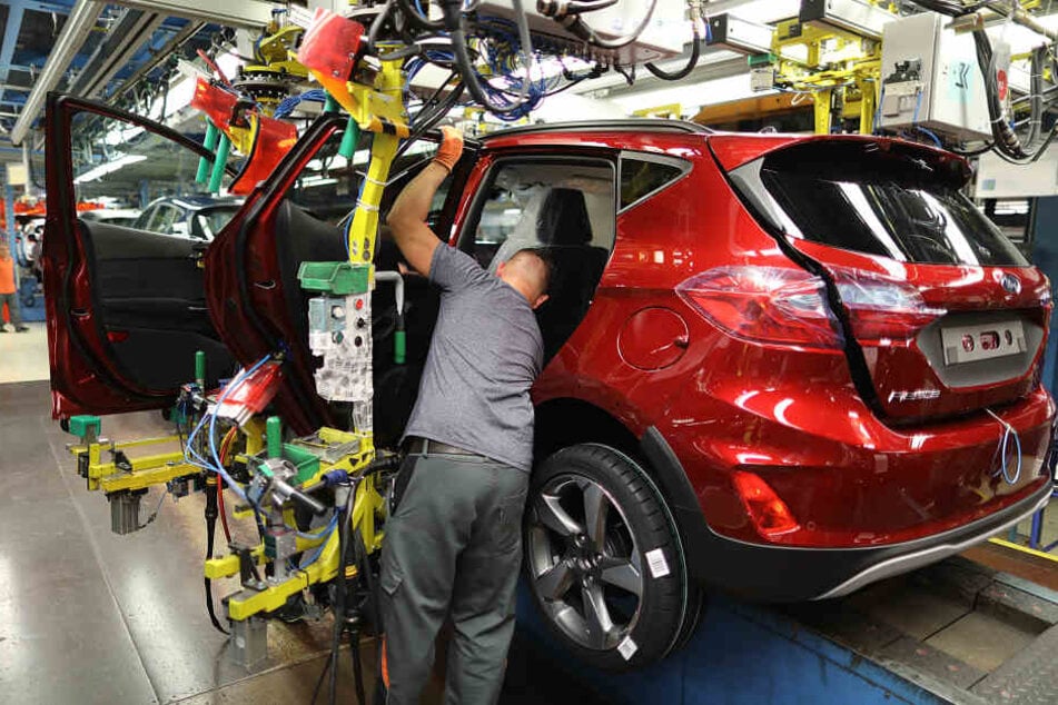 Die Autoproduktion von Ford in Köln.
