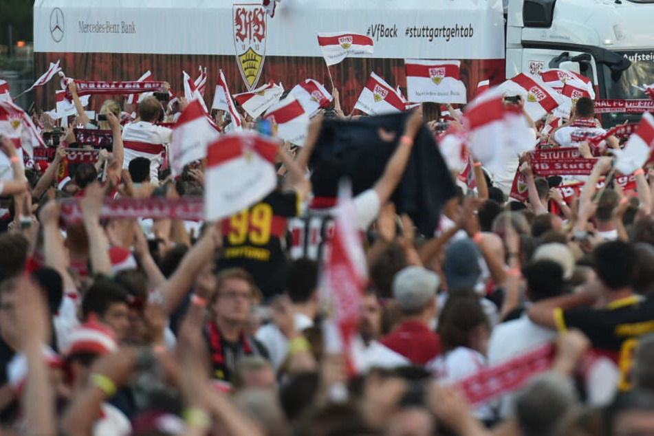 Schwelgen in der Vergangenheit: Die Meisterfeier 2007.