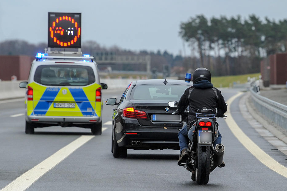 Um 15 Uhr gab die Polizei die A33 für den Verkehr frei.