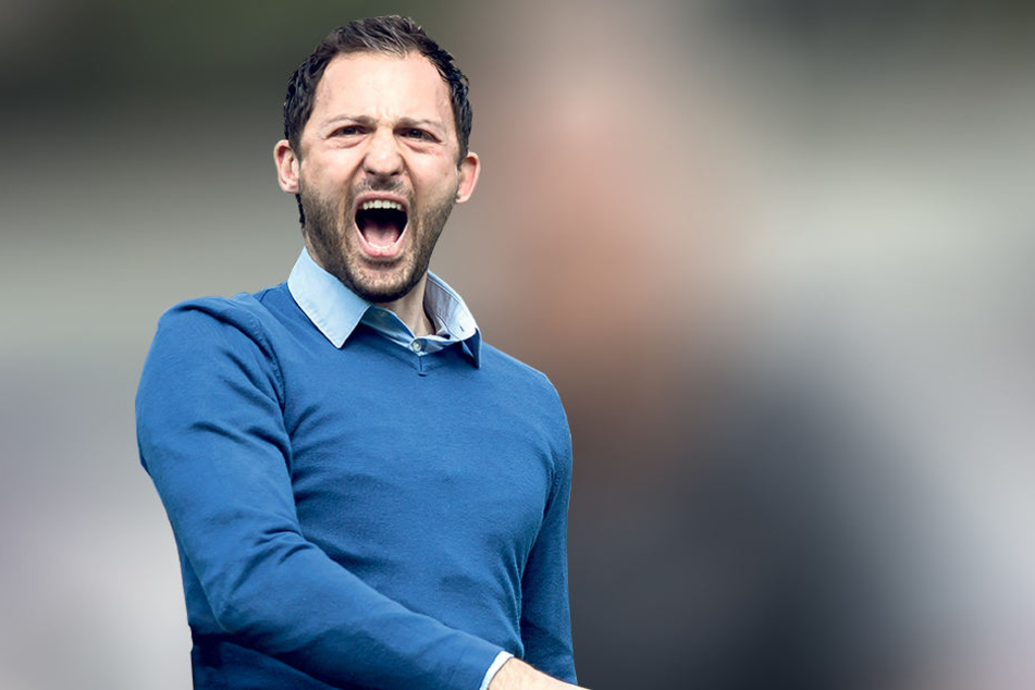 Vorfreude auf Schalke - und ein letztes Tschüss an die FCE-Fans: Domenico Tedesco.