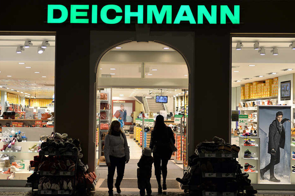 Tatort war eine Deichmann-Filiale. (Symbolbild)