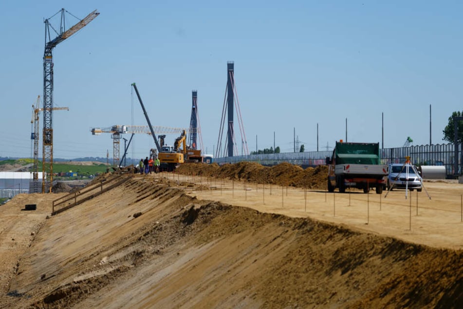 Die Baustelle im Mai 2019.