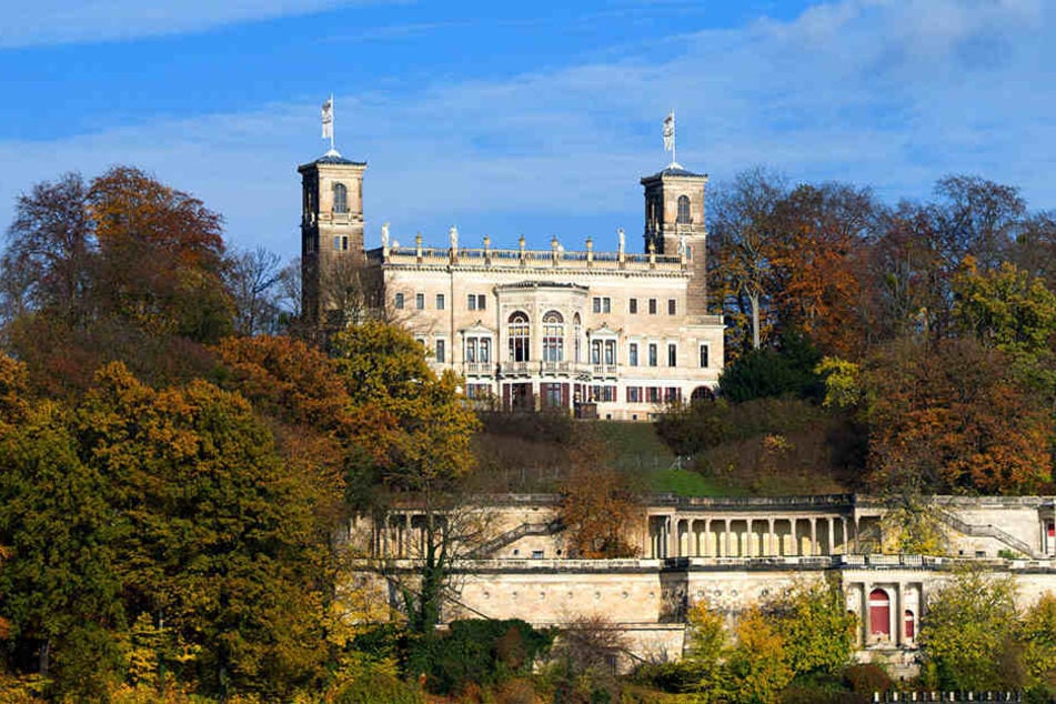 Wer etwas tiefer in die Tasche greifen möchte, kann im Schloss Albrechtsberg heiraten.