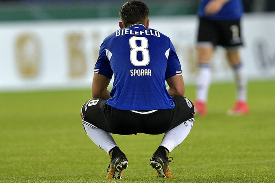 Andraz Sporar (23) hat keine Zukunft mehr beim DSC Arminia Bielefeld.