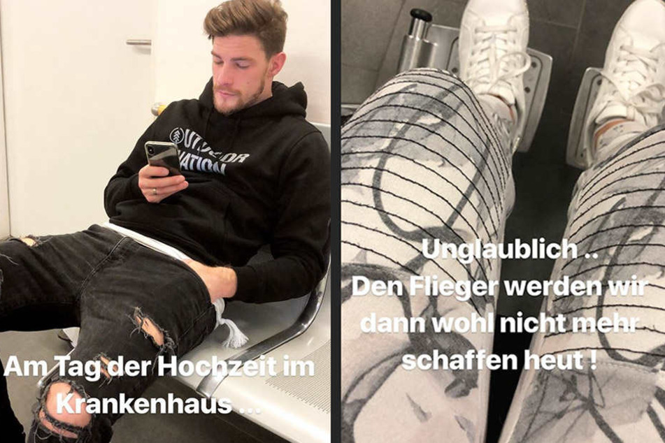 In ihrer Insta-Story hielt Denise ihre Follower auf dem Laufenden.