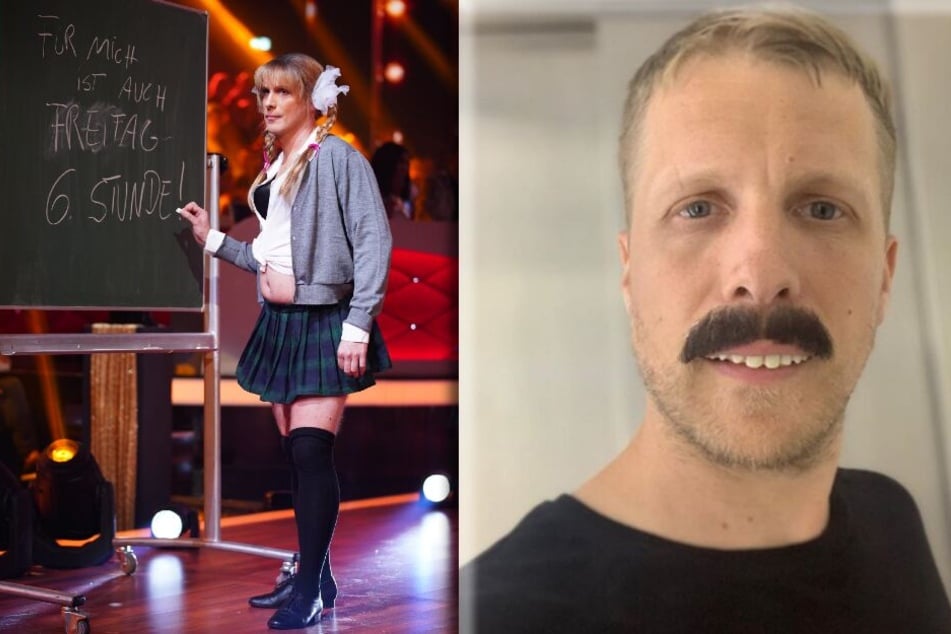 Oliver Pocher (41) am 12. April als Britney Spears und am 27. April als Freddie Mercury.
