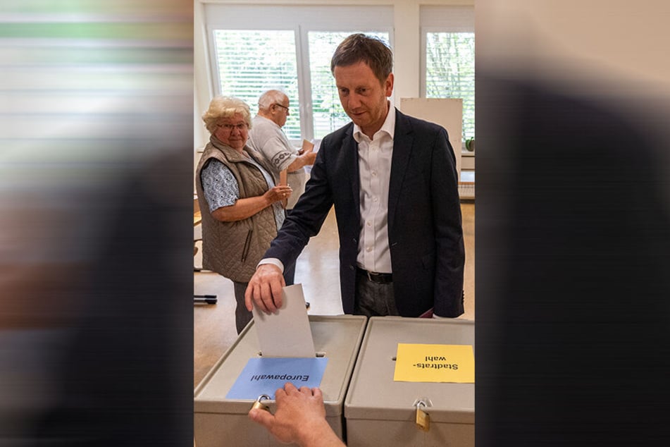 Die CDU von Michael Kretschmer kam in Sachsen nur auf 26,3 Prozent.