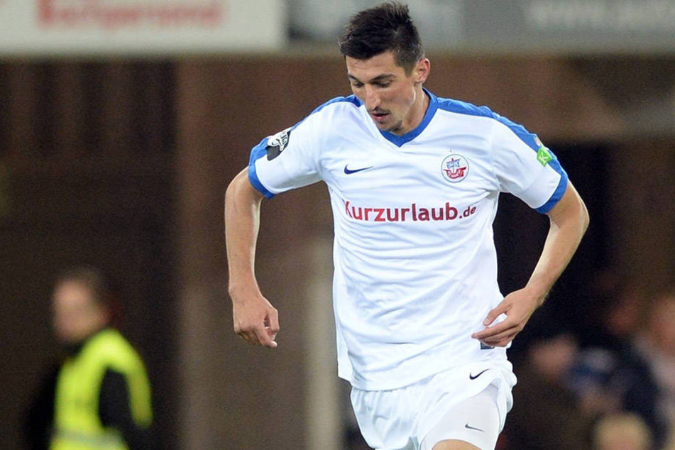 Derr Noch-Rostocker Marco Kofler sucht einen neuen Verein. Wird der FSV Zwickau der nächste Arbeitgeber des defensiven Mittelfeldspielers?