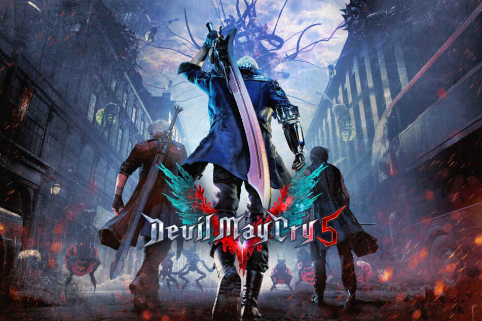 Mit "Devil May Cry 5" kehrt Capcom zurück zu den Wurzeln der Serie und lässt euch neben den bekannten Helden Dante und Nero auch in die Rolle des mysteriösen V schlüpfen.