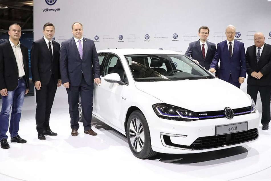 Am Donnerstag wurde der neue "VW e-Golf" in Dresden vorgestellt.