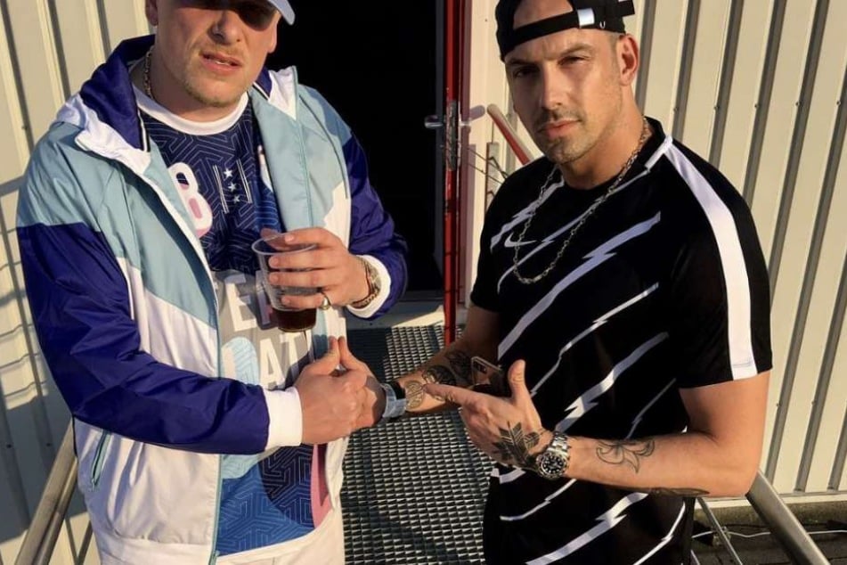 Bonez MC (l) und RAF Camora arbeiten derzeit an einem neuen Album.