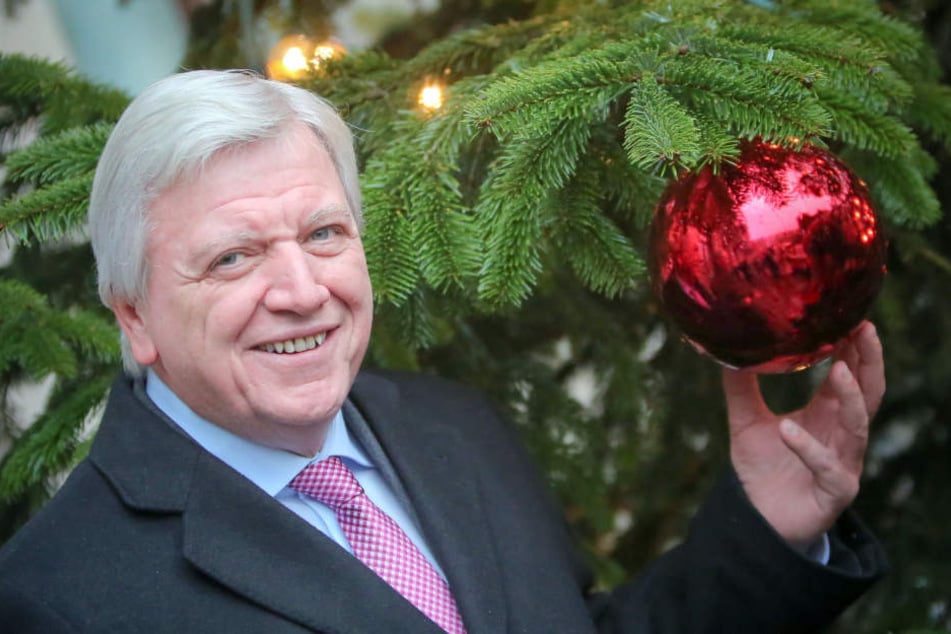 Ministerpräsident Volker Bouffier schickt seine Frau vor, wenn es um Geschenke geht.