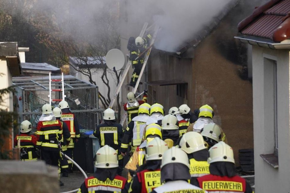 Insgesamt 72 Feuerwehrleute waren in Wilthen im Einsatz.