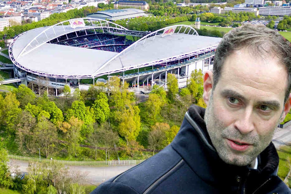 Oliver Mintzlaff sei "kein Fan von 57.000 Plätzen". Deshalb wird die Red Bull Arena vorerst nur auf rund 50.000 ausgebaut.