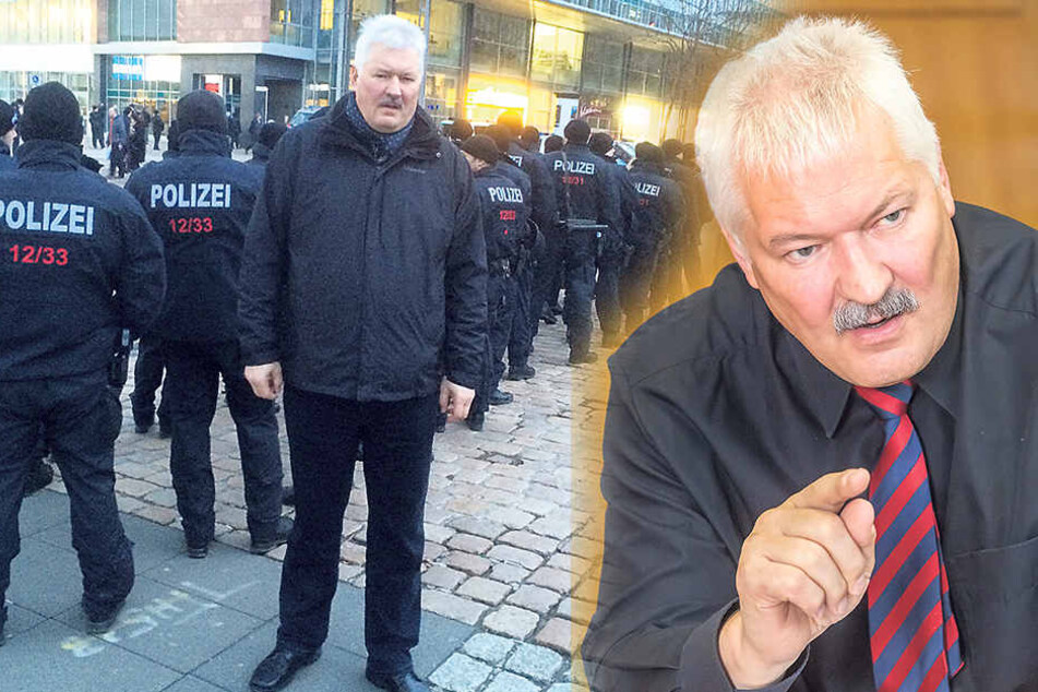 Zieht eine positive
Bilanz für
die ersten fünf
Monate: Polizeichef
Uwe Reiß-
mann (61).