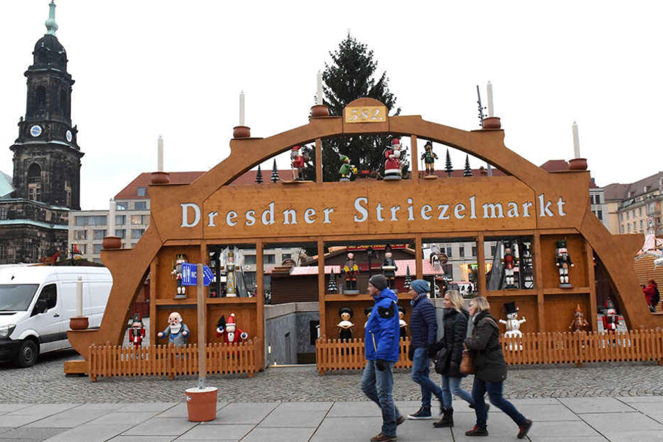 Am 24. November eröffnet der Striezelmarkt. Manche können es kaum erwarten.