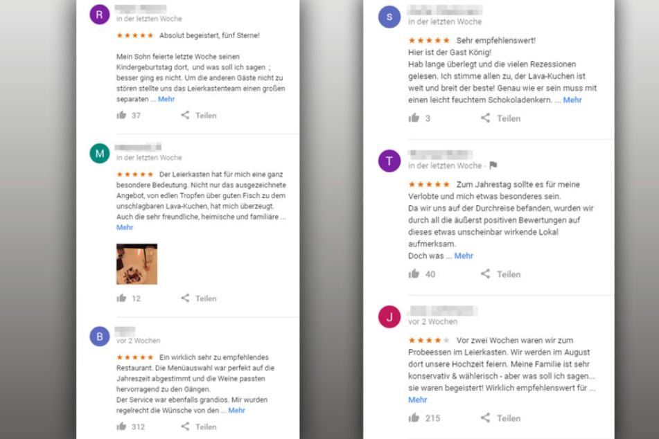 Mit Bewertungen wie diesen locken Netz-Trolle ahnungslose Touristen in das Münchner Bordell.