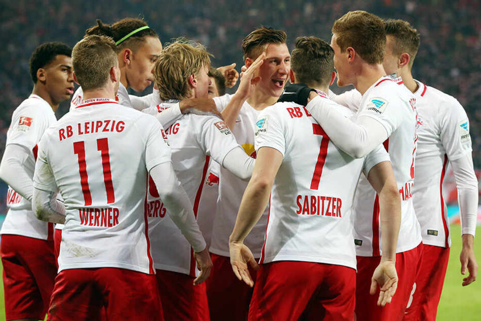Trotz des unglaublichen Höhenflugs werden die RB-Spieler nicht übermütig.