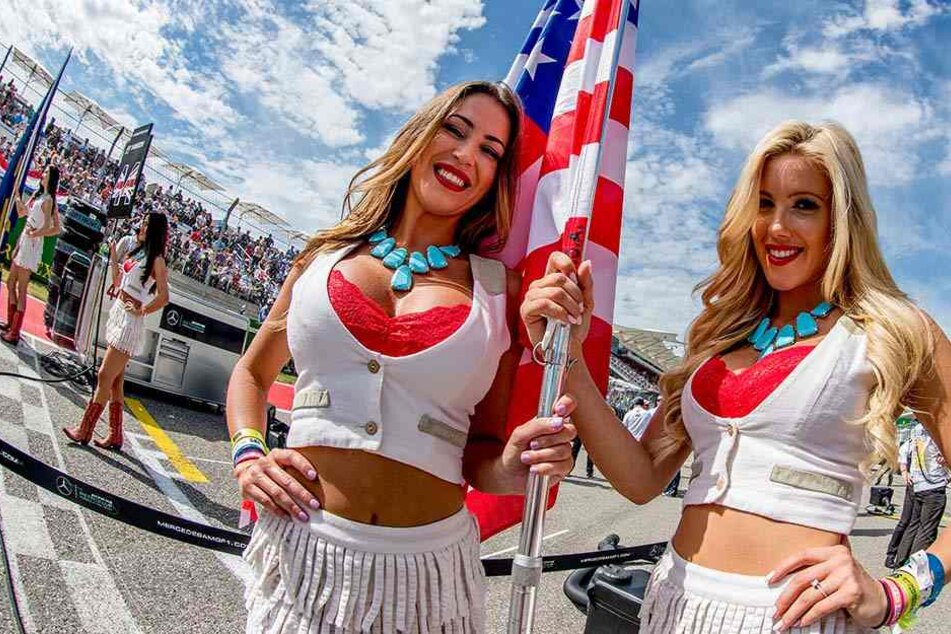 Grid Girls gehören seit Jahrzehnten zu den Formel-1-Rennen.