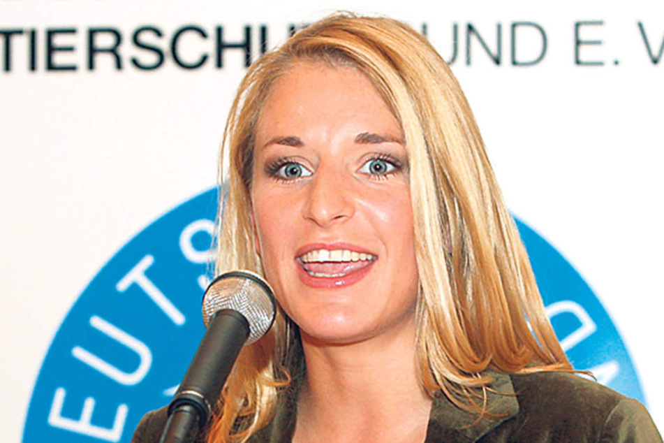 Stefanie Hertel hat ein großes
Herz nicht nur für niedliche Tiere. Sie ernährt sich auch seit Jahren
vegetarisch.