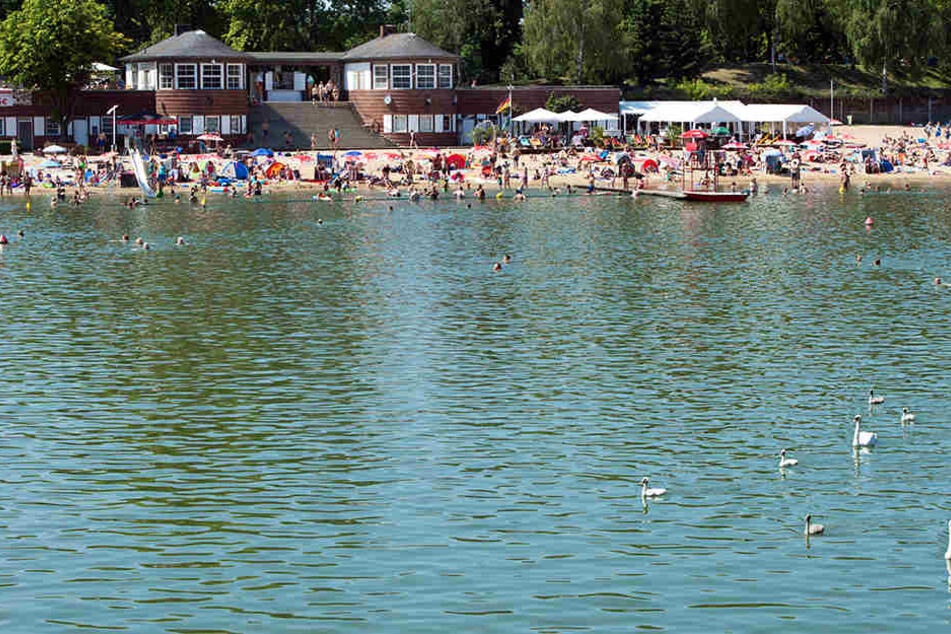 Unbeschwertes Plantschen ist auch am Plötzensee wieder möglich - aber Sonnencreme nicht vergessen.